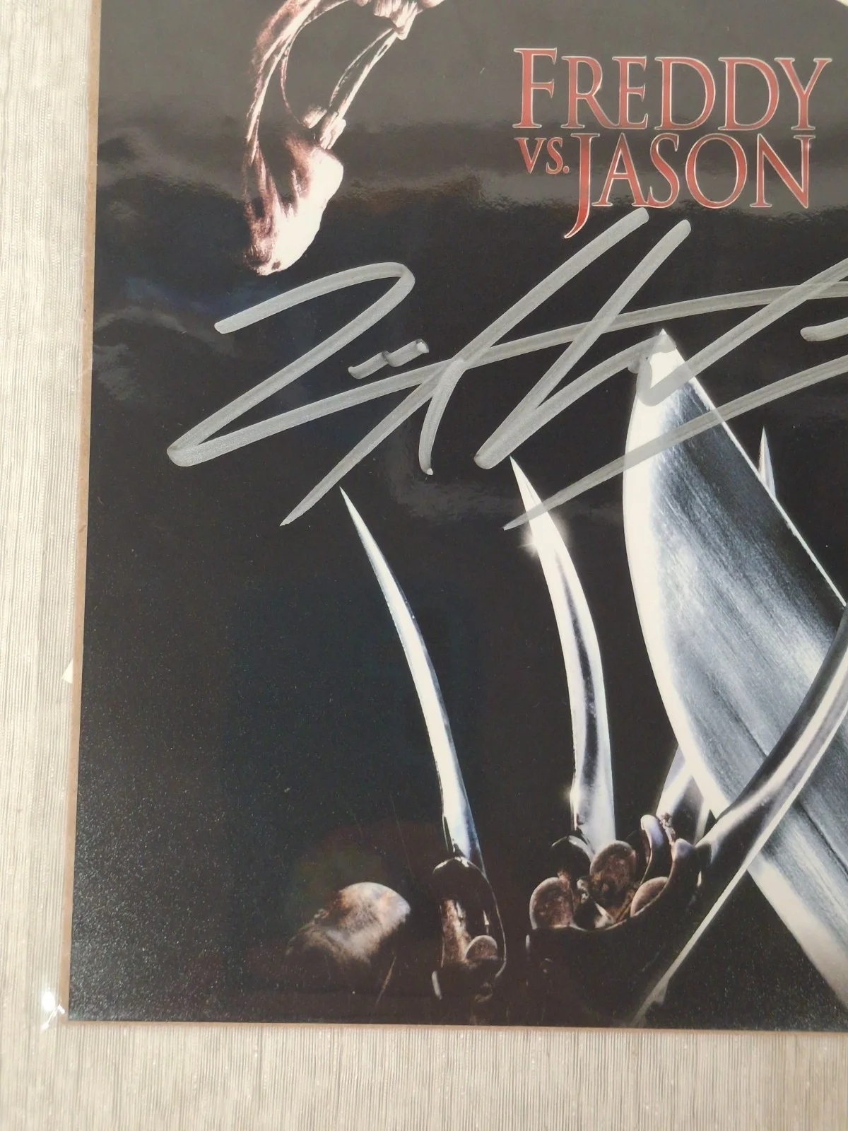 ZACK WARD — ZACK WARD Authentic Hand-Signed "FREDDY VS. JASON" 8x10 Photo Bam Box COA, изображение 5
