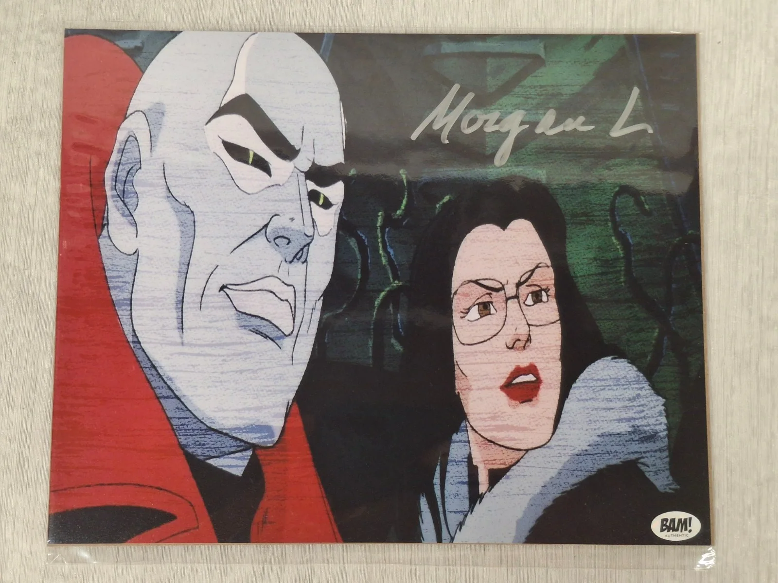 Morgan Lofting — GI Joe Morgan Lofting Baroness Signed 8x10 Photo Bam Authenticated COA