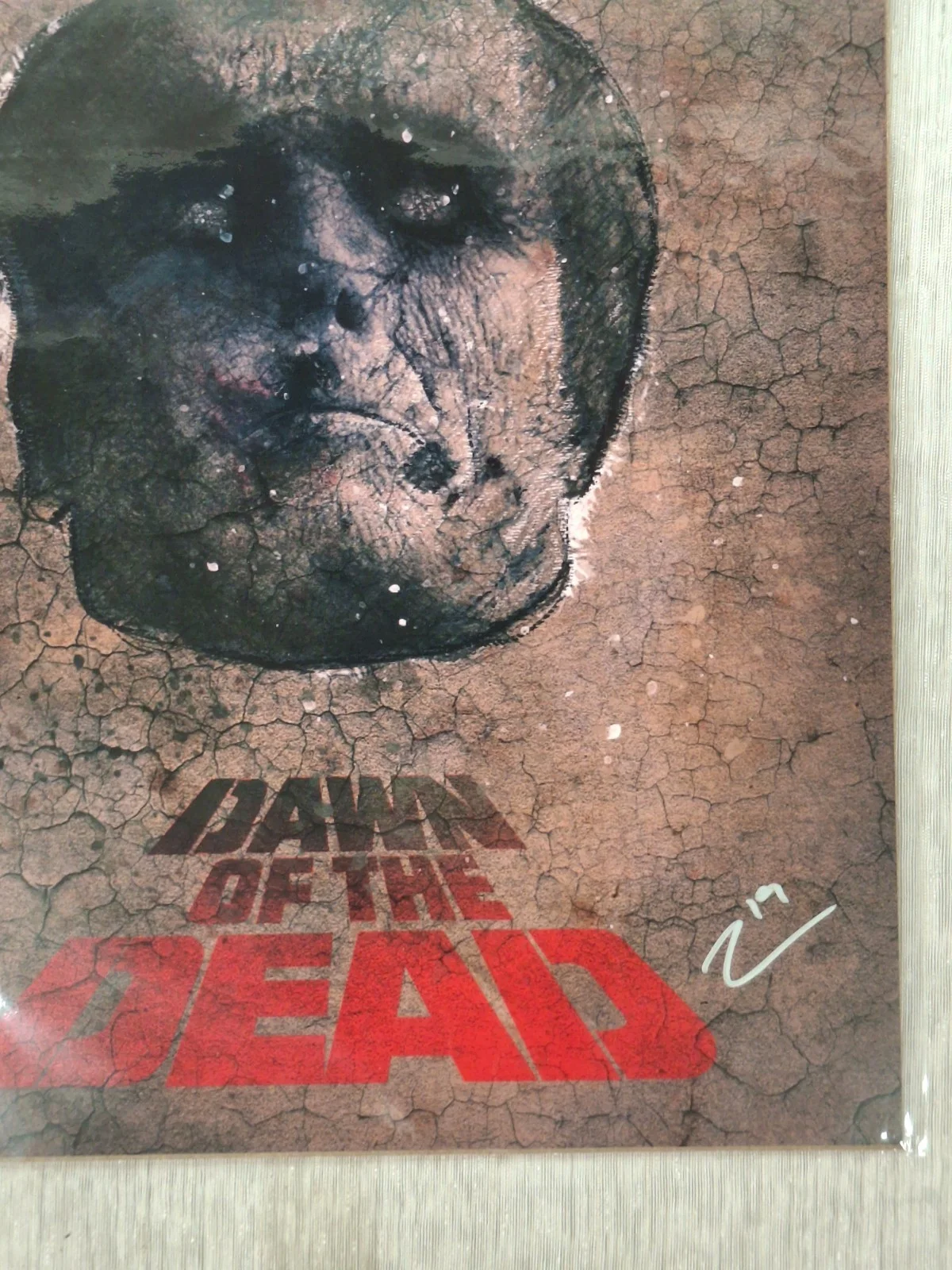 BAM! Dawn of the Dead 8x10 Fan Art Print #1056/2000 Signed by Artist Zombee COA, изображение 4