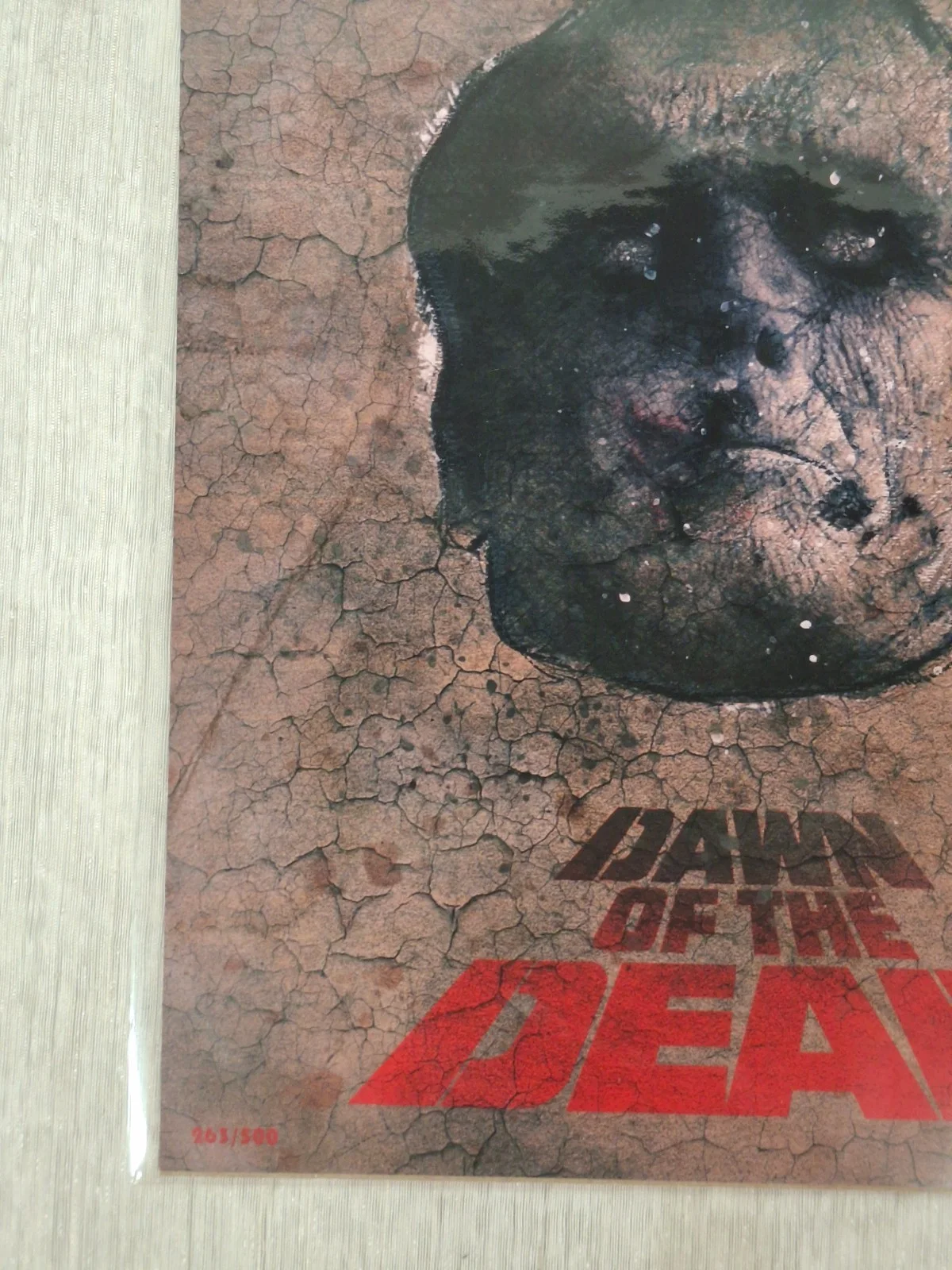 BAM! Dawn of the Dead 8x10 Fan Art Print #1056/2000 Signed by Artist Zombee COA, изображение 5