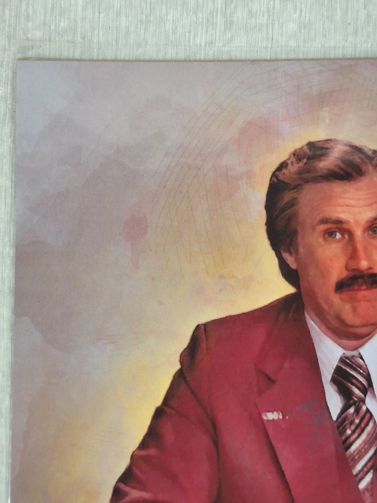 Anchorman Ron Burgundy Bam Box Exclusive 8x10 Art Print Signed By Rehab, изображение 2