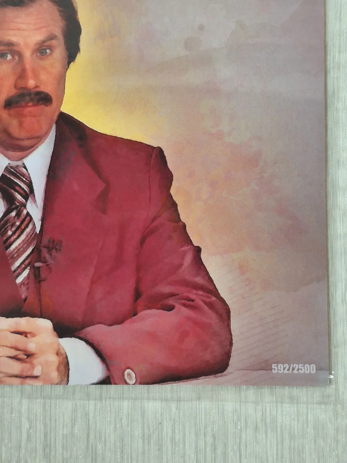 Anchorman Ron Burgundy Bam Box Exclusive 8x10 Art Print Signed By Rehab, изображение 4