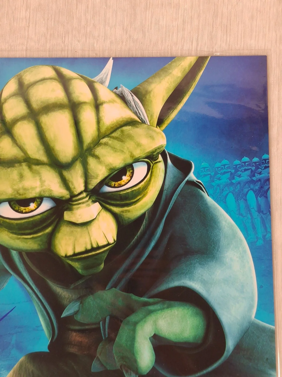 Tom Kane — Tom Kane Star Wars Clone Wars Yoda Voice Signed Autograph 8x10 Photo BAM COA, image 3