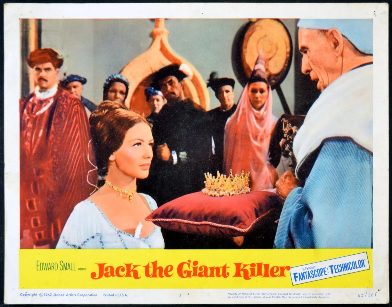 JACK THE GIANT KILLER 1962 Kerwin Mathews, Judi Meredith 6 LOBBY CARDS, изображение 2