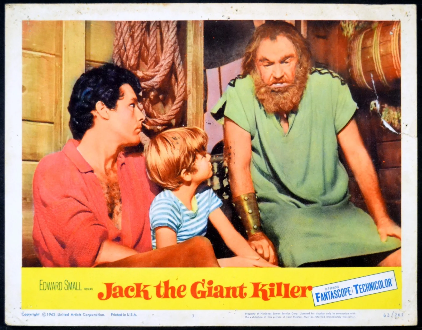 JACK THE GIANT KILLER 1962 Kerwin Mathews, Judi Meredith 6 LOBBY CARDS, изображение 3