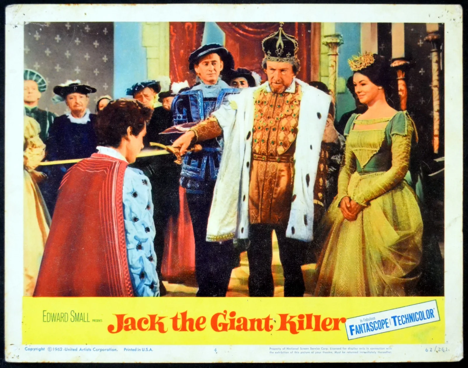 JACK THE GIANT KILLER 1962 Kerwin Mathews, Judi Meredith 6 LOBBY CARDS, изображение 4