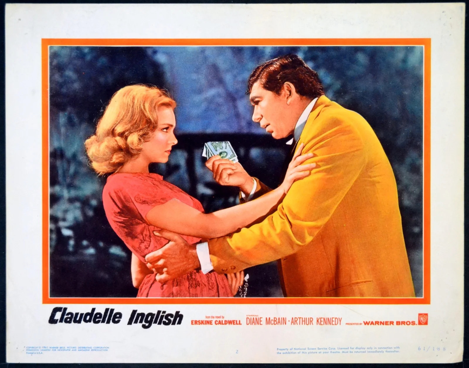 CLAUDELLE INGLISH 1961 Diane McBain, Arthur Kennedy, Will Hutchins 6 LOBBY CARDS, изображение 2