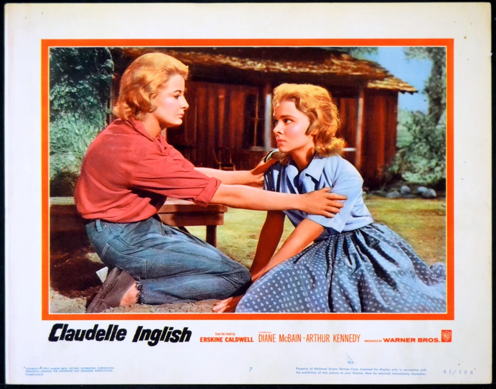 CLAUDELLE INGLISH 1961 Diane McBain, Arthur Kennedy, Will Hutchins 6 LOBBY CARDS, изображение 5