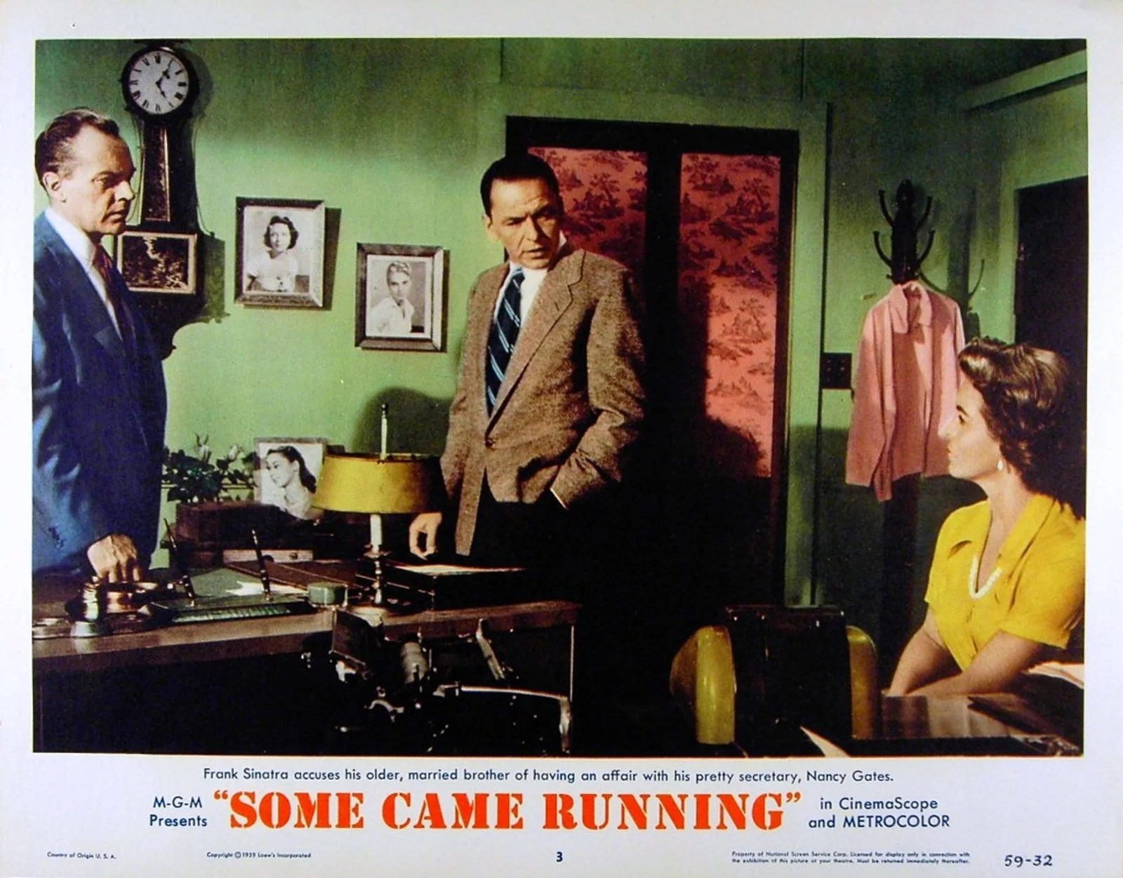 SOME CAME RUNNING 1958 Frank Sinatra, Shirley Maclaine 6 LOBBY CARDS, изображение 2