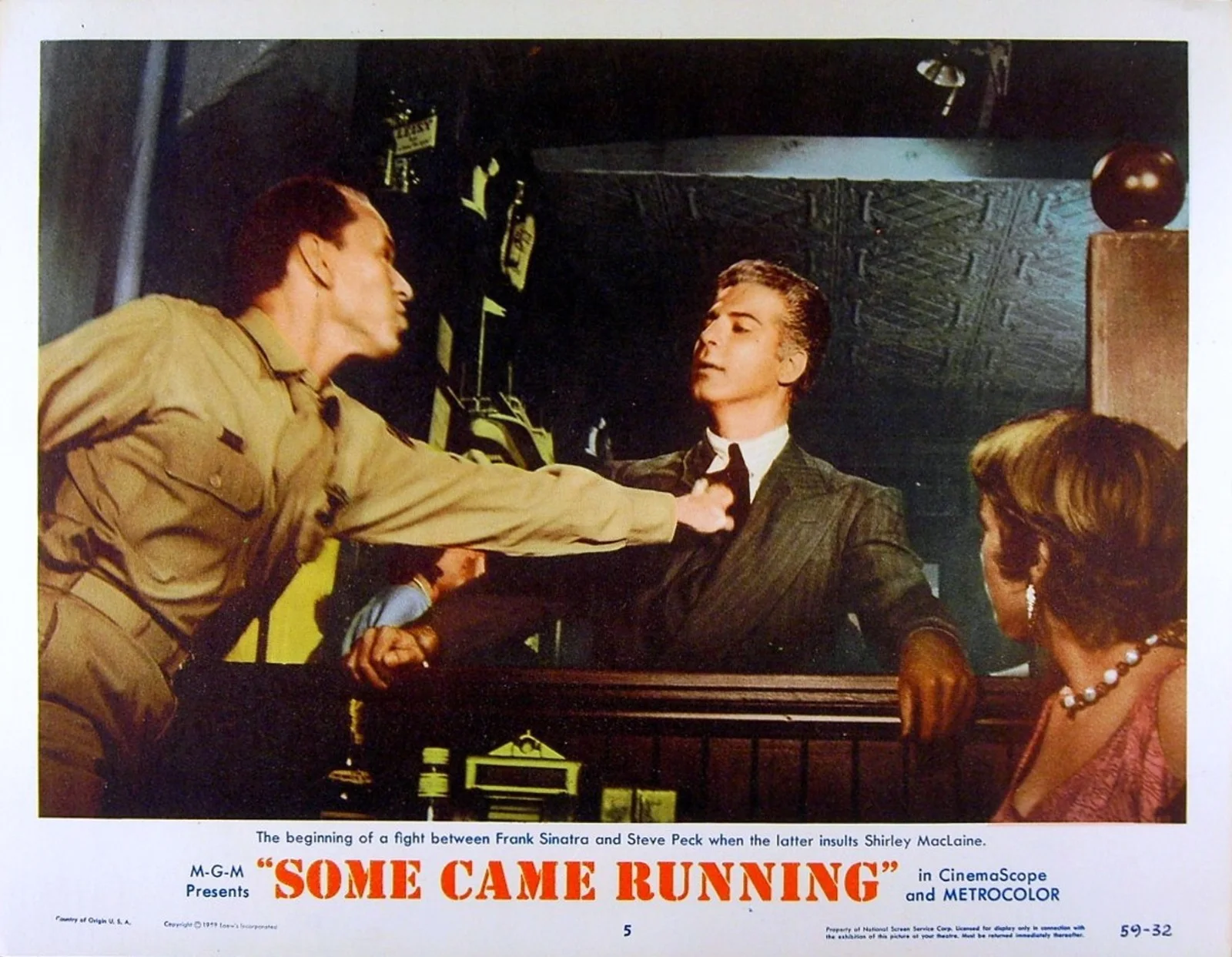 SOME CAME RUNNING 1958 Frank Sinatra, Shirley Maclaine 6 LOBBY CARDS, изображение 4