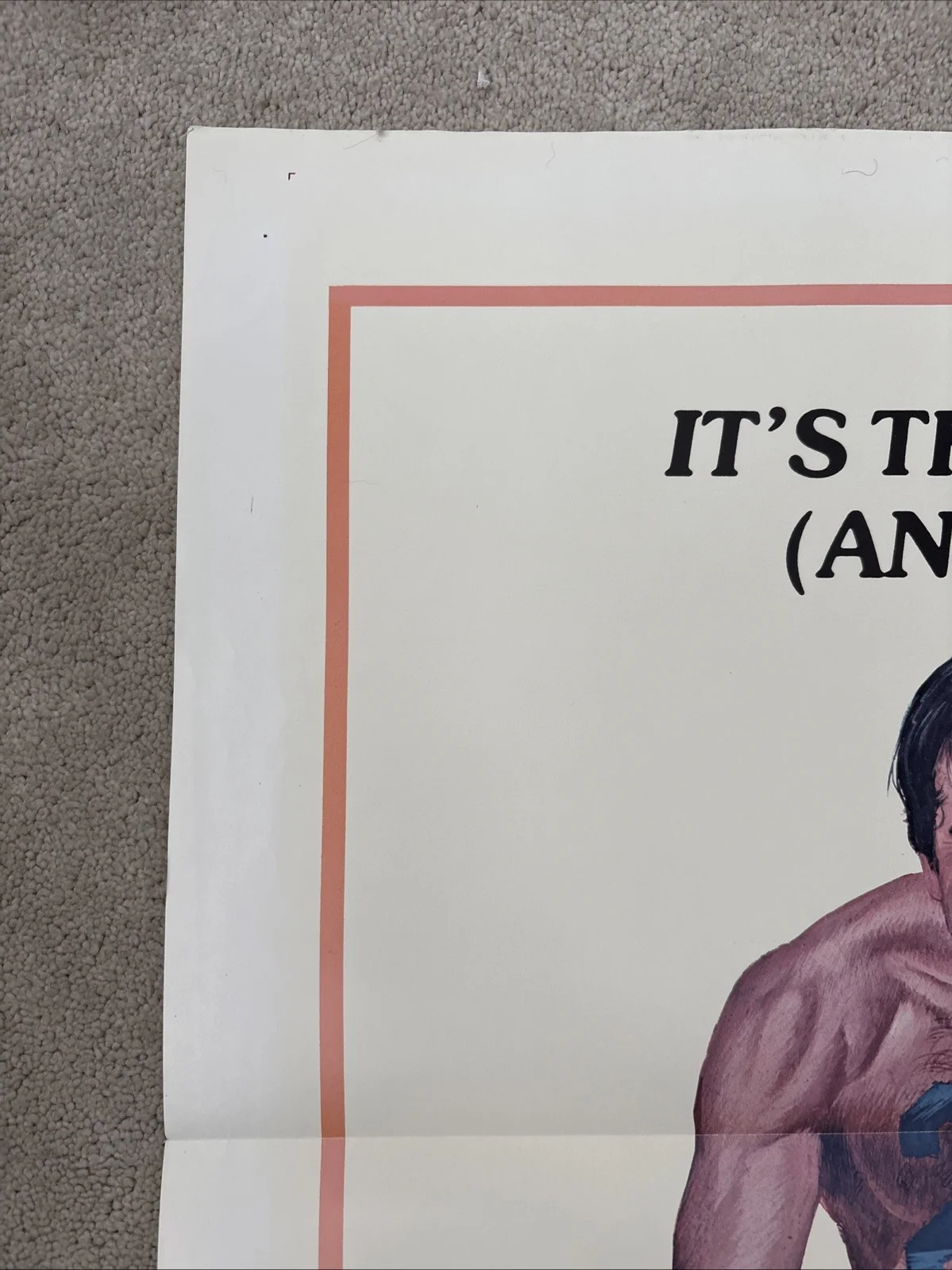 Semi-Tough (1977) Original US One Sheet Movie Poster, изображение 2