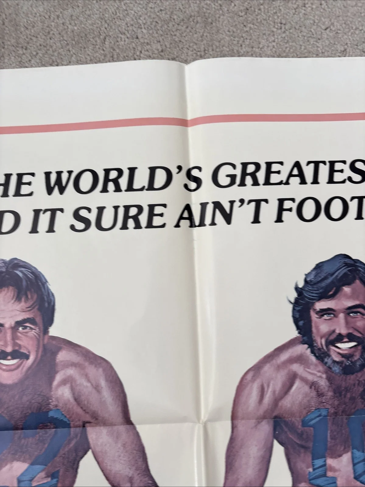 Semi-Tough (1977) Original US One Sheet Movie Poster, изображение 3