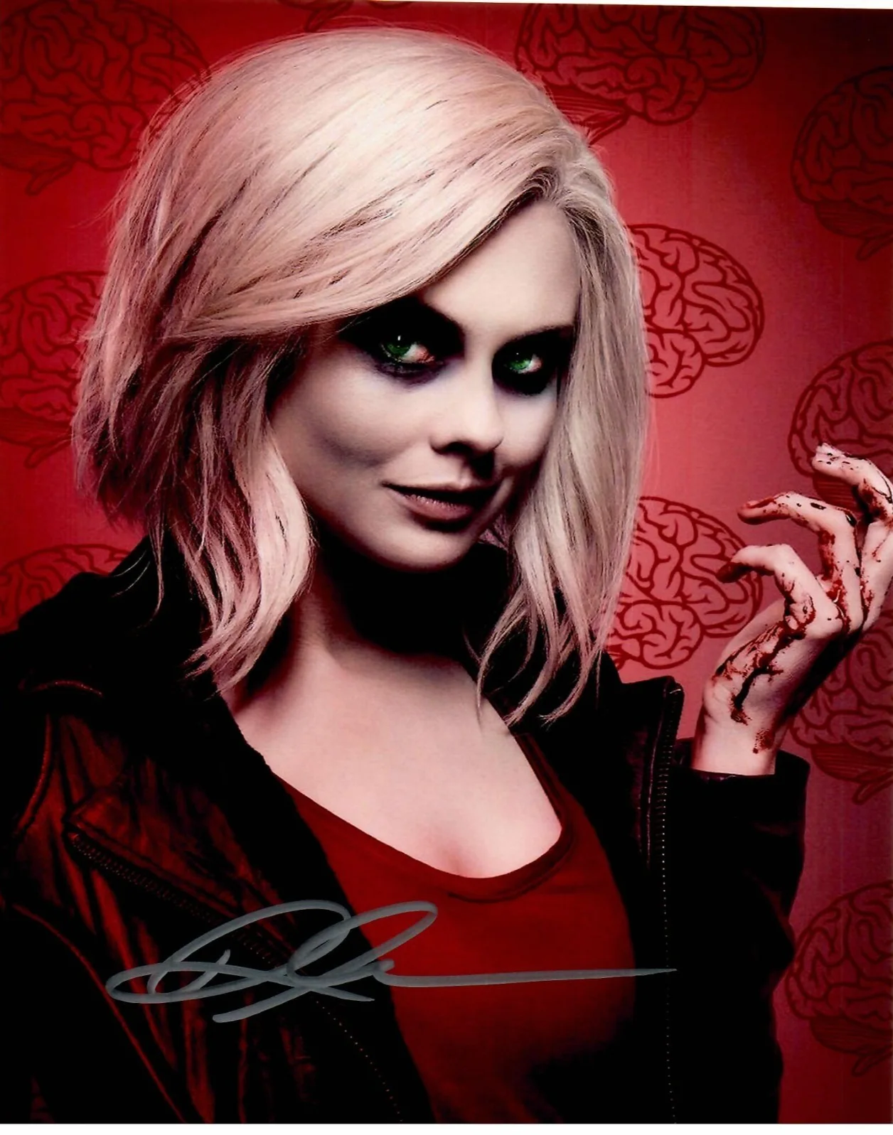 Rose McIver — Rose McIver I Zombie Actress As Olivia Liv Moore Signed 8 x 10 Photo TTM COA