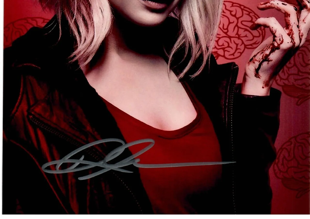 Rose McIver — Rose McIver I Zombie Actress As Olivia Liv Moore Signed 8 x 10 Photo TTM COA, изображение 2