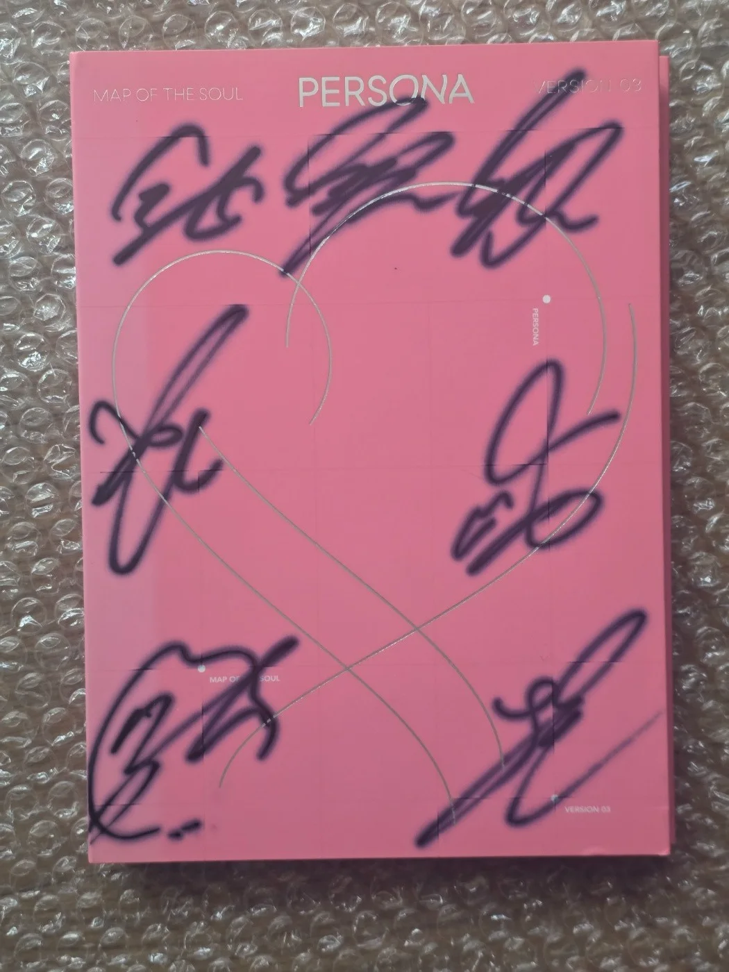 BTS BANGTAN BOYS Promo Persona Album Autographed Hand Signed, изображение 2