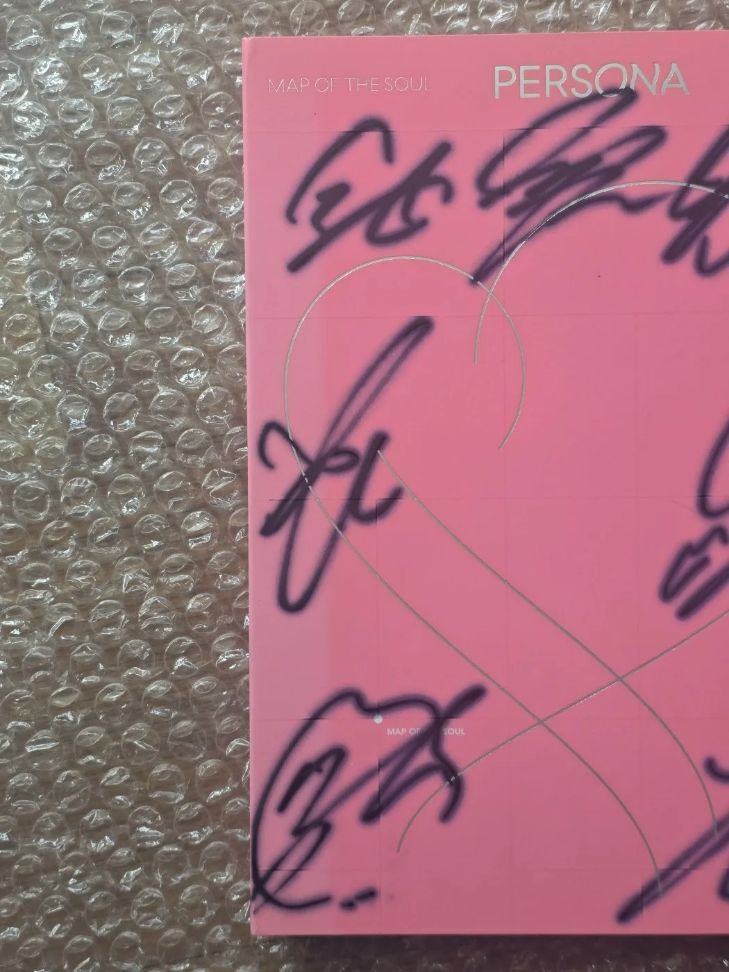 BTS BANGTAN BOYS Promo Persona Album Autographed Hand Signed, изображение 3