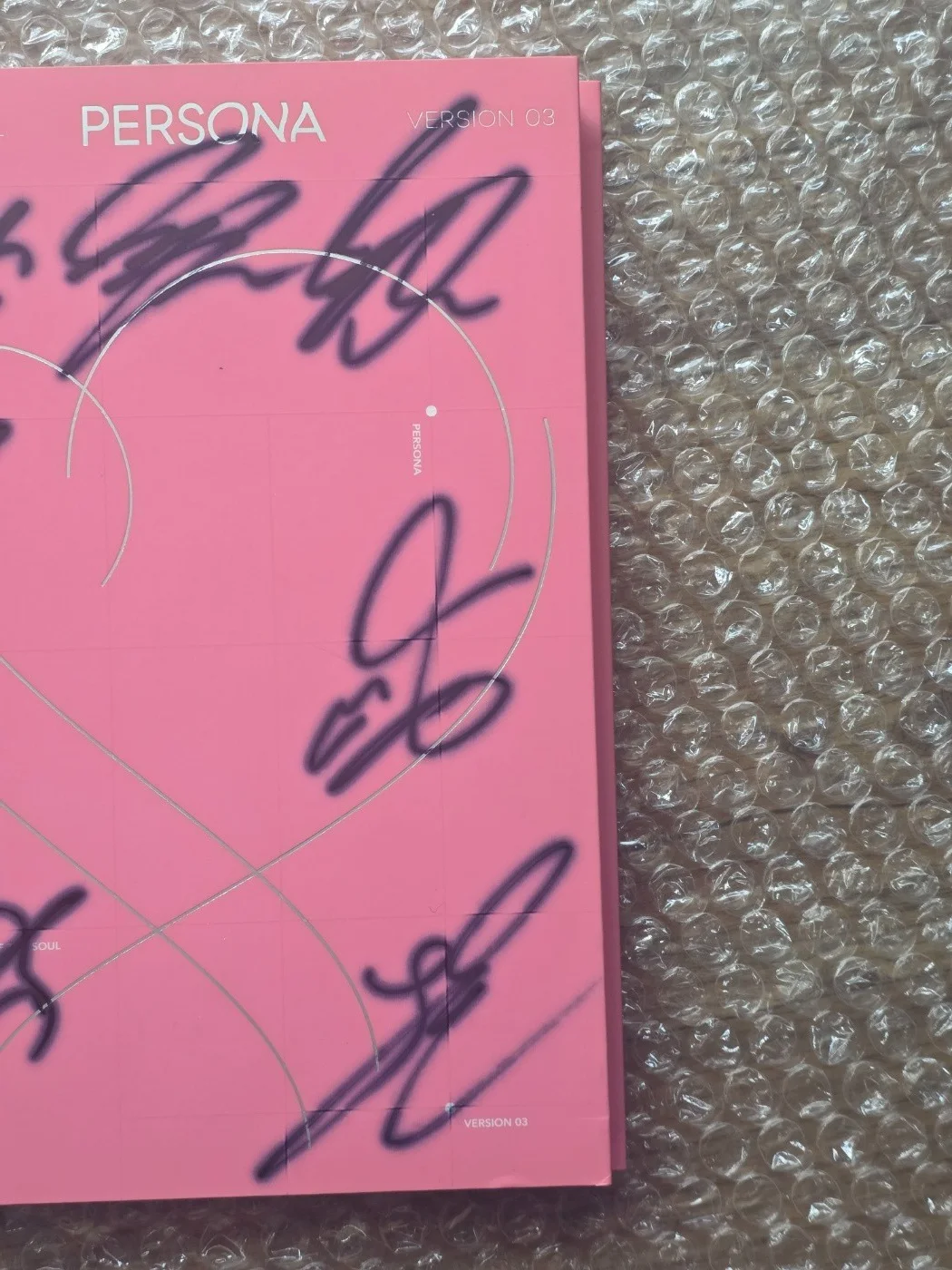 BTS BANGTAN BOYS Promo Persona Album Autographed Hand Signed, изображение 4