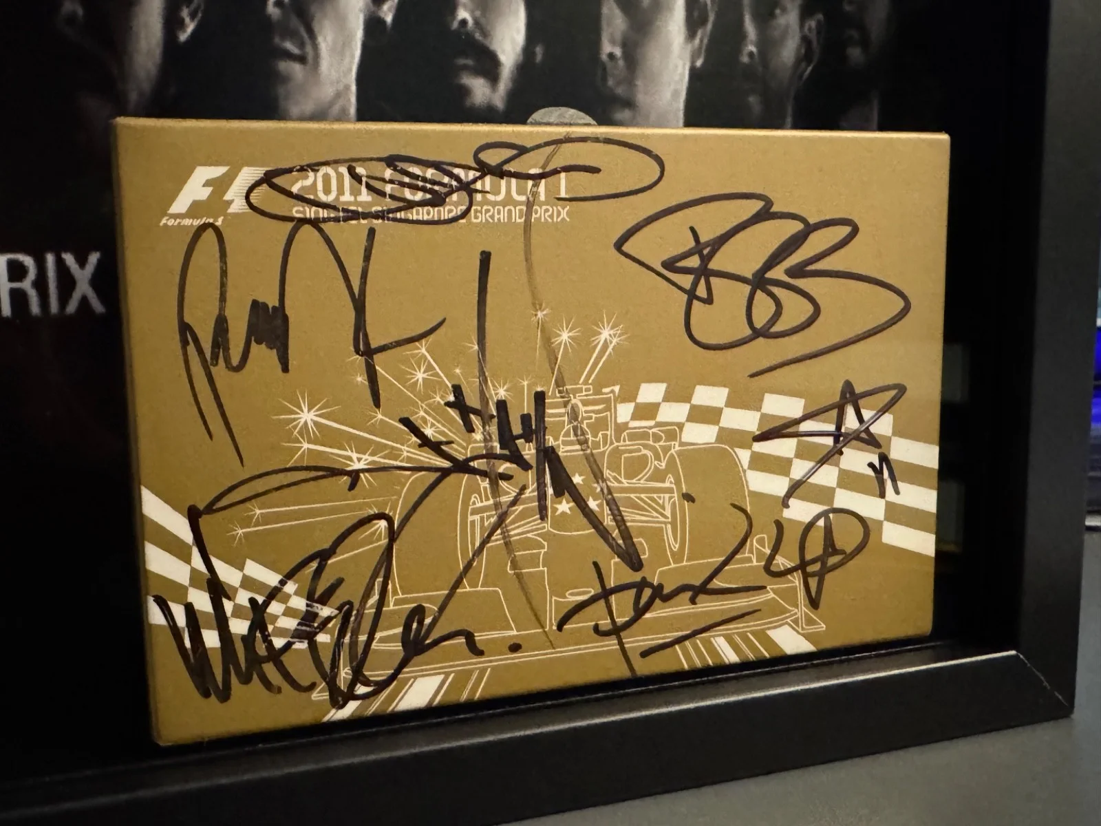 Linkin Park SIGNED 2011 Ticket Box F1 Grand Prix ONE-OF-A-KIND Autograph BECKETT, изображение 5