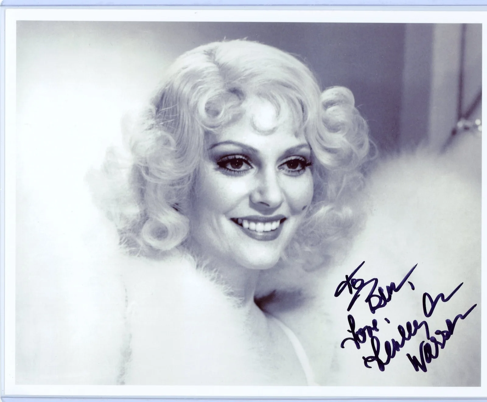Leslie Ann Warren — Lesley Ann Warren Authentic Hand Signed 8x10 Photo Autograph Actress Clue
