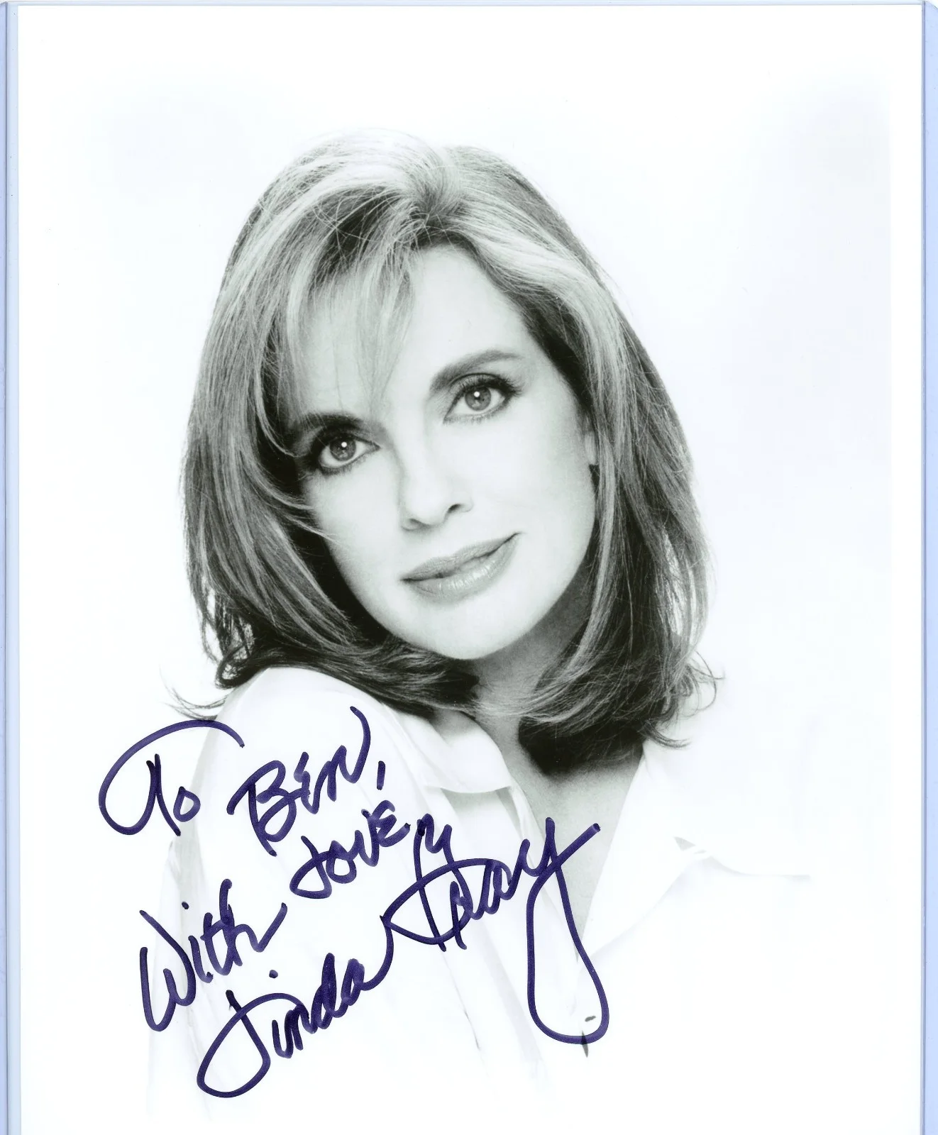 Larry Hagman and others Signed Vintage Photographs from "Dallas", image 2