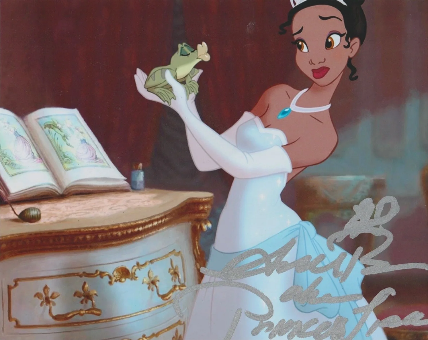 Anika Noni Rose — Anika Noni Rose signed The Princess and The Frog 8x10 photo