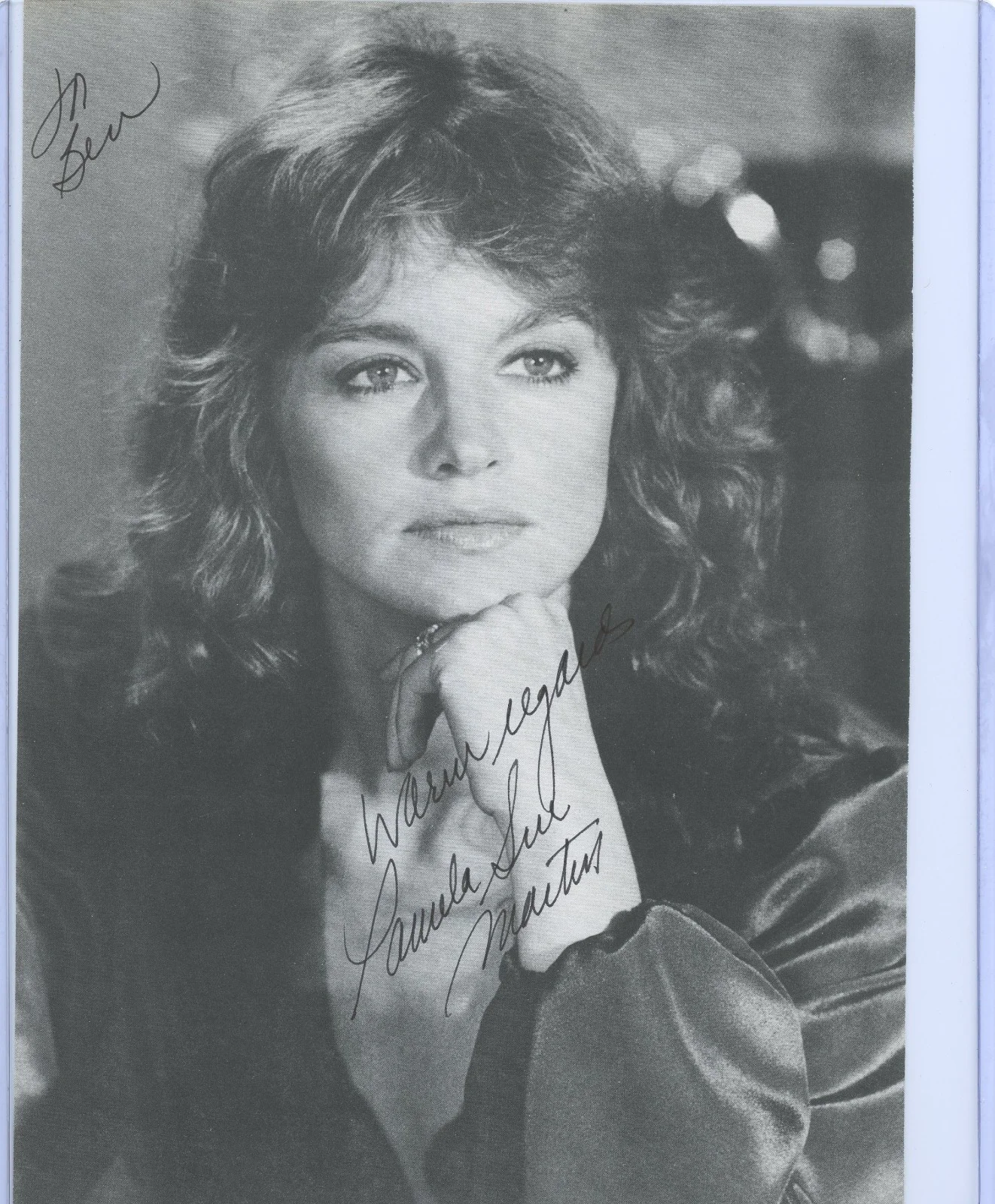 Dynasty Cast Original 4 signed photos lot Joan Collins +++, image 4