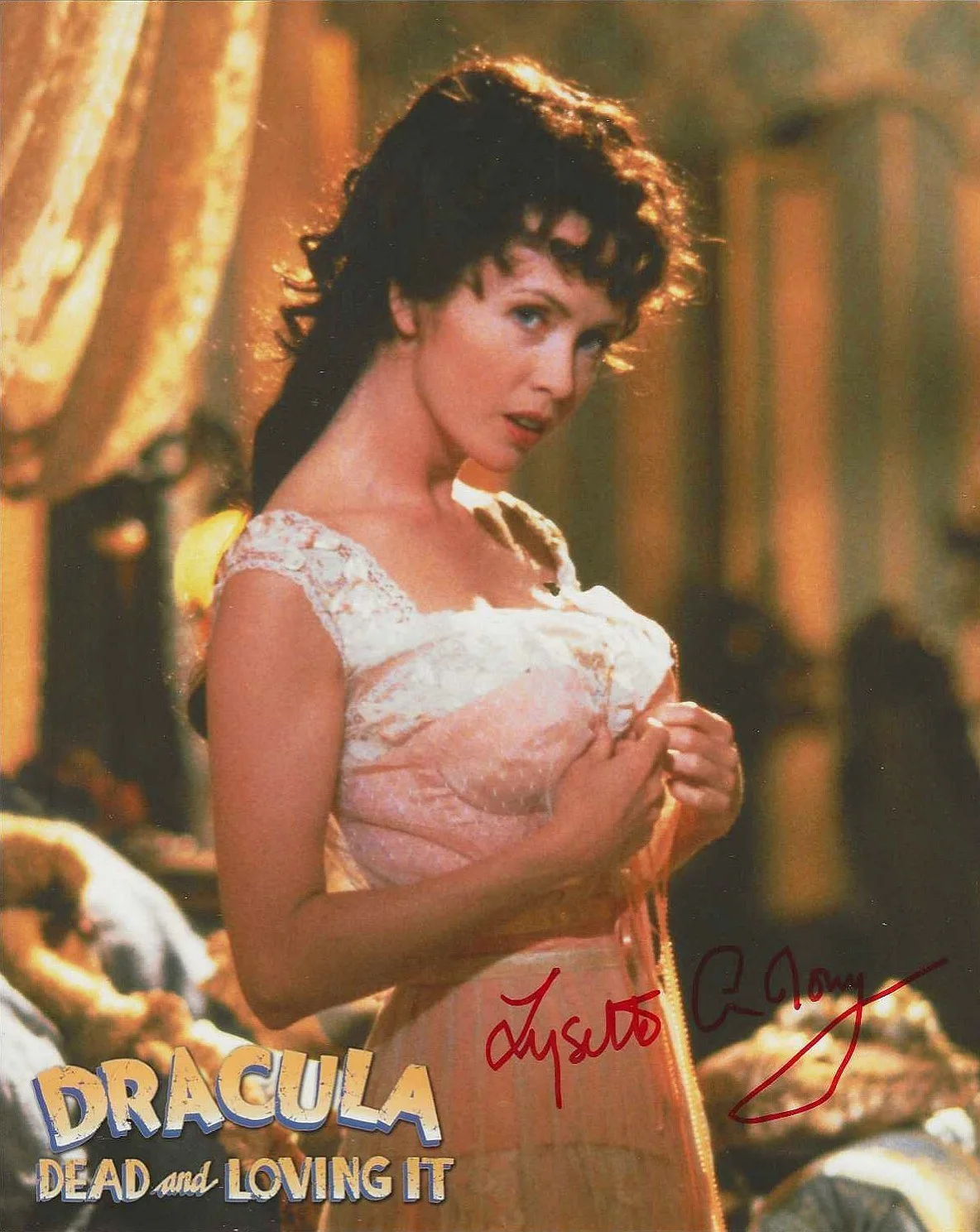 Lysette Anthony — LYSETTE ANTHONY - Color 8 x 10 - DRACULA DEAD AND LOVING IT - in Person