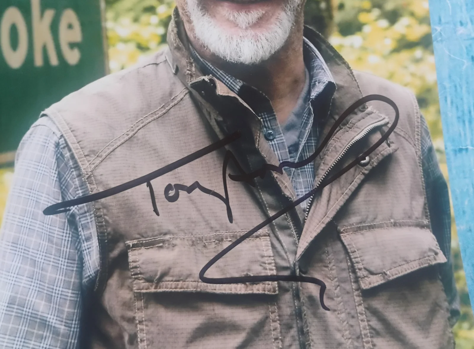 Tony Amendola Hand Signed 8x10 Photo JSA COA Once Upon A Time NO US TARIFF, image 3