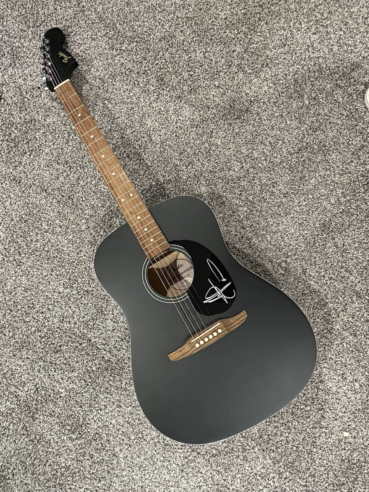 Aaron Lewis Signed Guitar., image 2