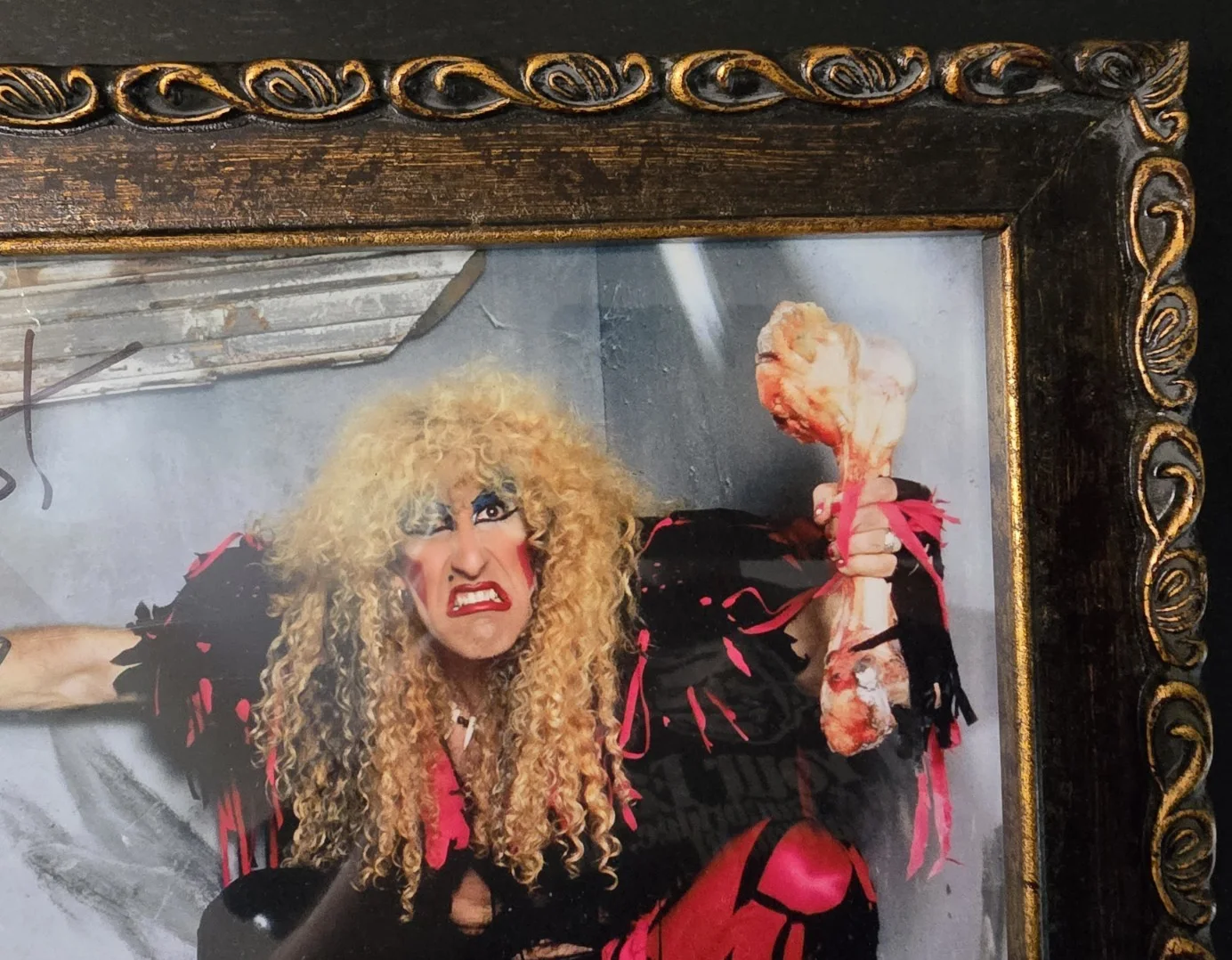 Dee Snider Classic Twisted Sister Framed Signed Photo 8x10, image 4