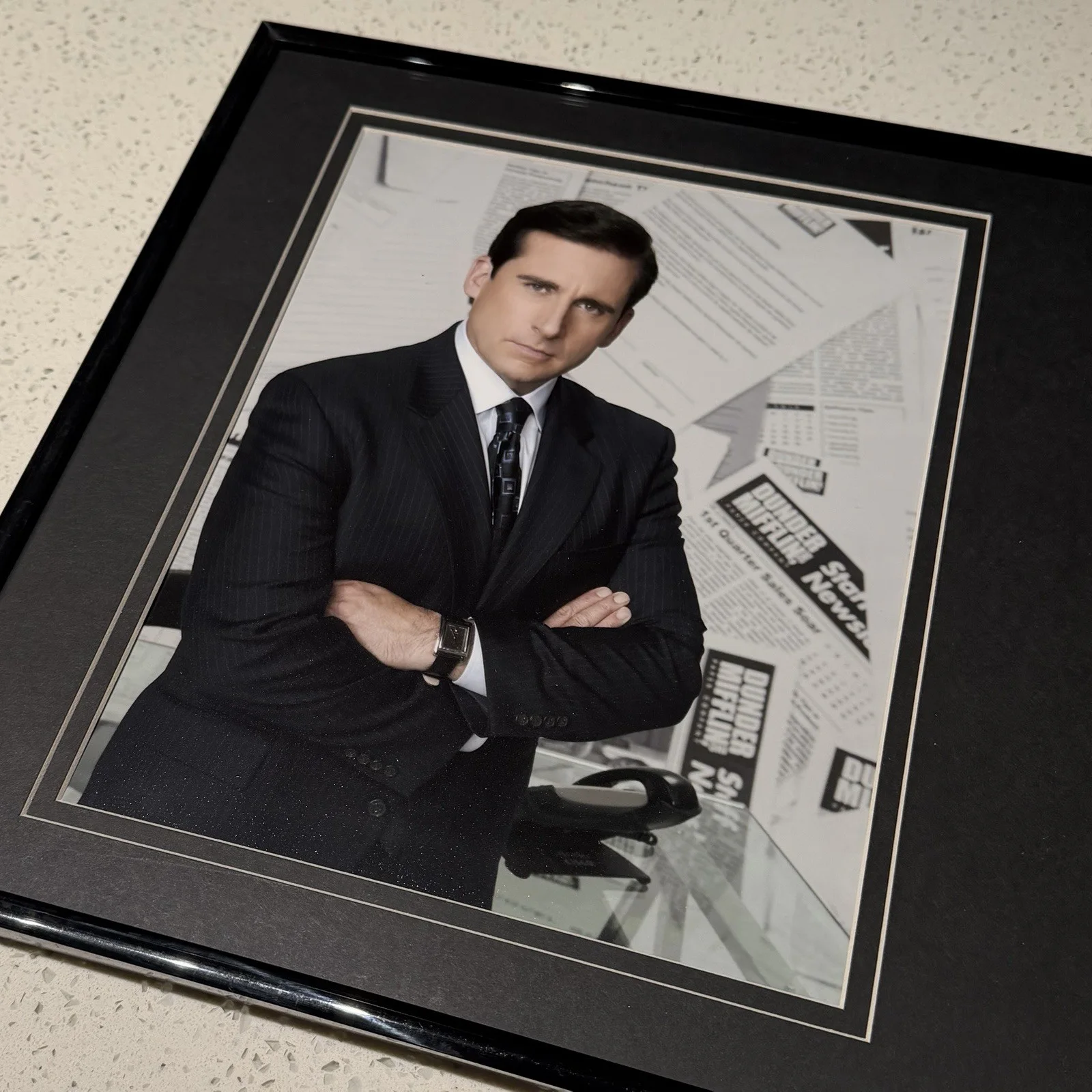 Steve Carell — STEVE CARELL SIGNED THE OFFICE DVD PHOTO DISPLAY AUTOGRAPH FRAMED JSA COA, image 5