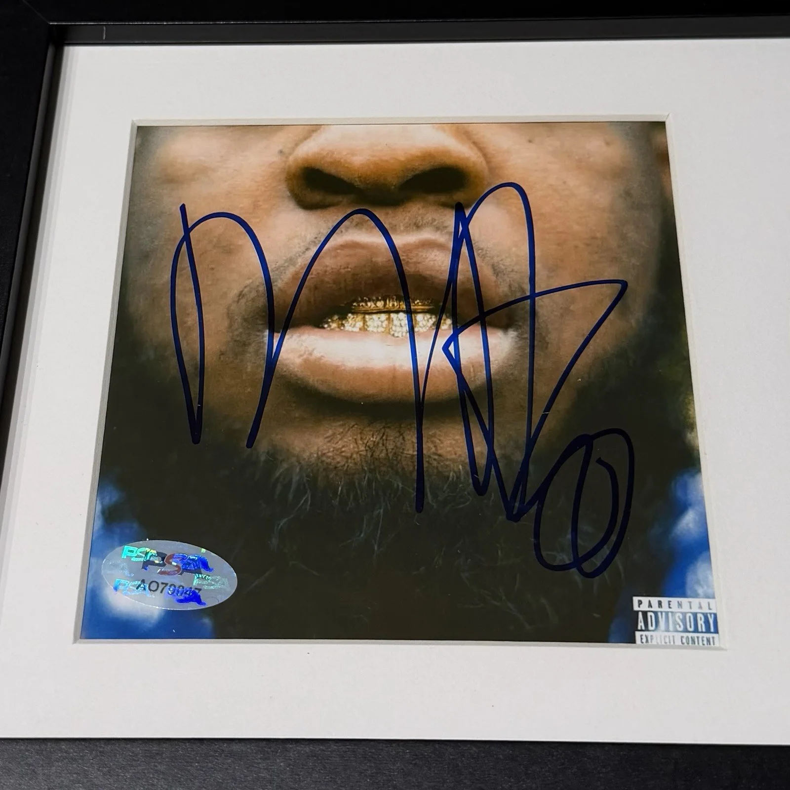 MAXO KREAM SIGNED PUNKEN CD ALBUM AUTOGRAPH RAPPER FRAMED BAS COA, image 2