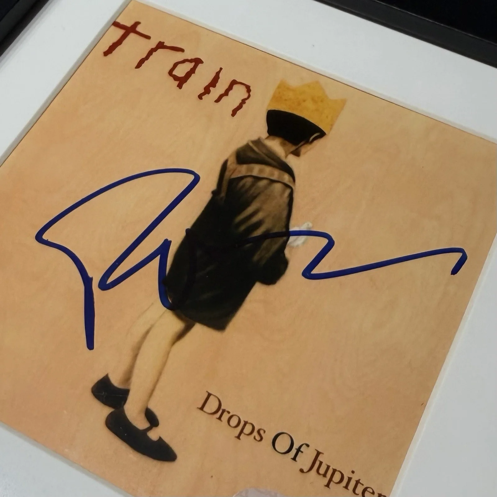 TRAIN BAND PAT MONAHAN SIGNED DROPS OF JUPITER CD ALBUM AUTOGRAPH PSA COA, image 3