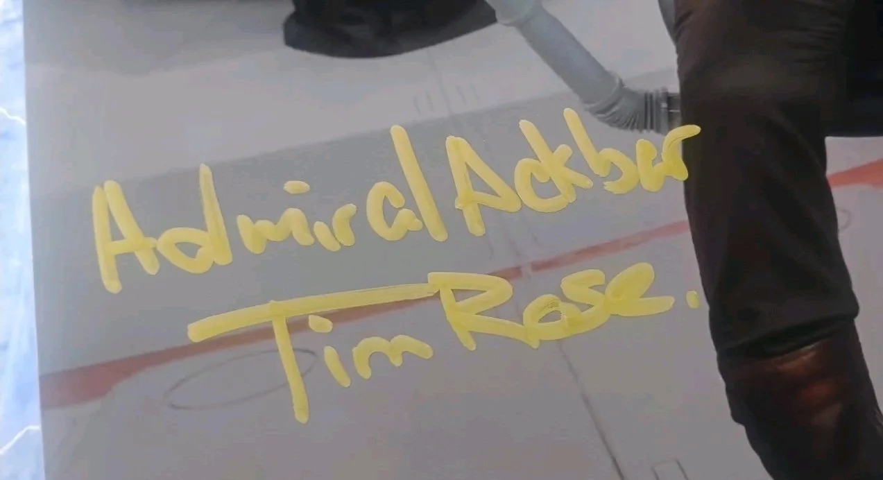 Tim Rose Hand Signed Autograph 8x10 Photo COA Star Wars NO US TARIFFS, image 3