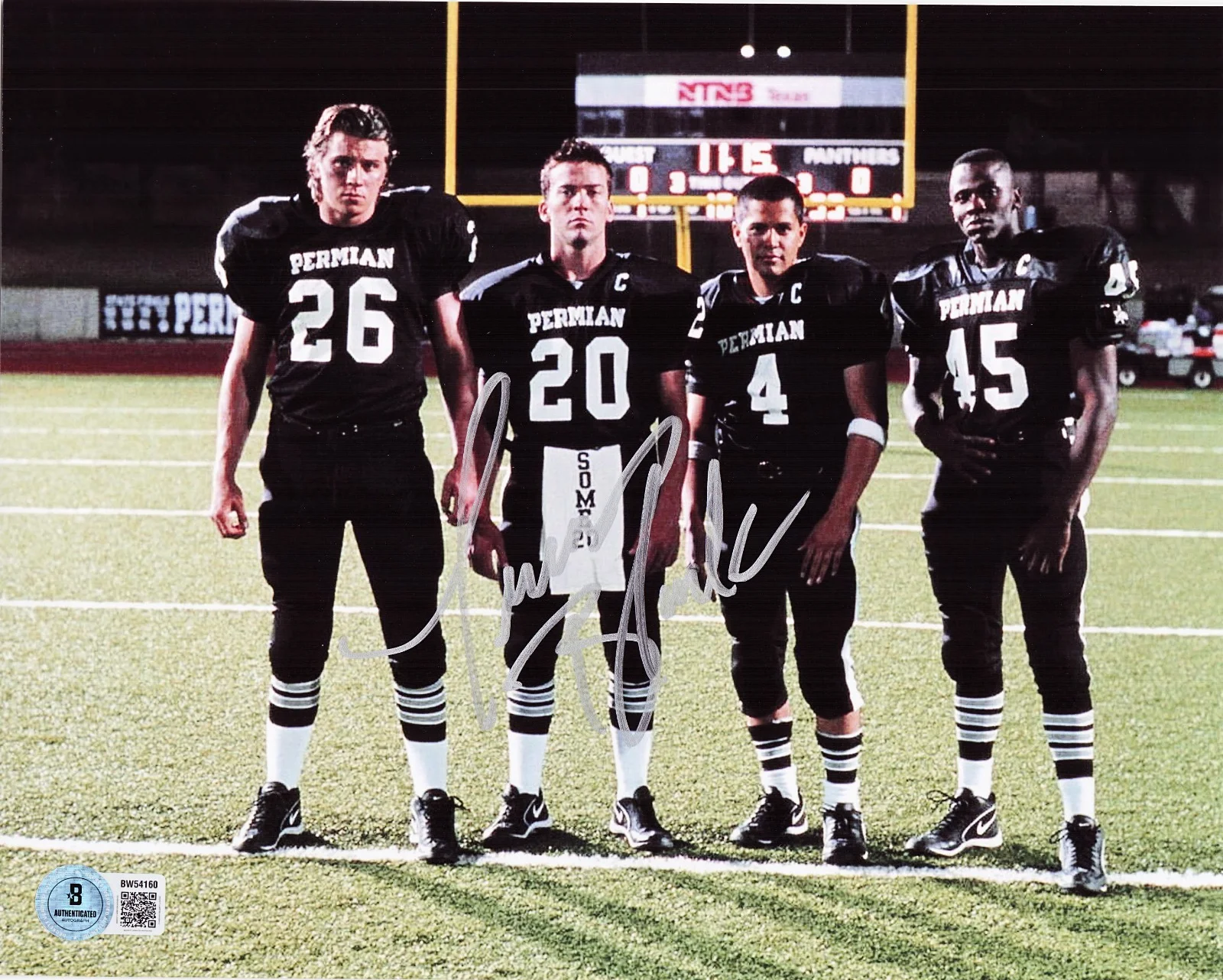 Lucas Black — Lucas Black Friday Night Lights Signed 8x10 Photo w/Beckett BAS BW54160