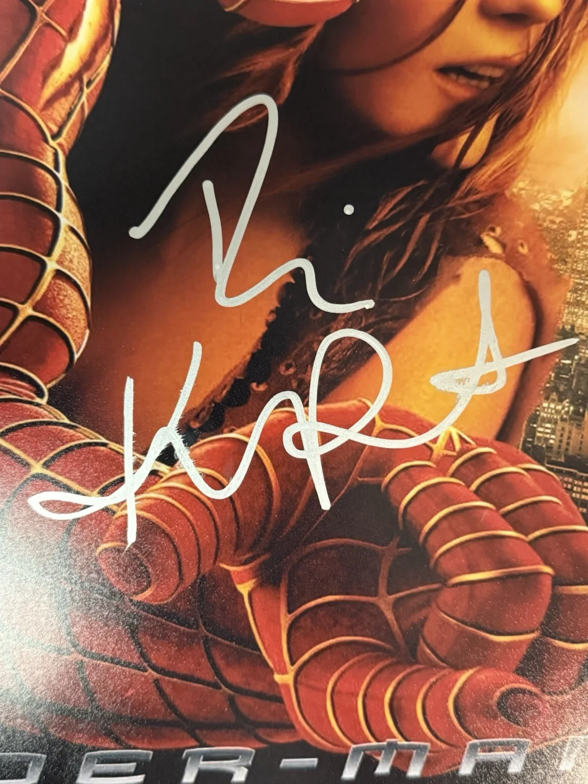 Tobey Maguire, Kirsten Dunst — Tobey Maguire & Kirsten Dunst Signed 11x17 Spider-Man 2 Photo Beckett, изображение 2
