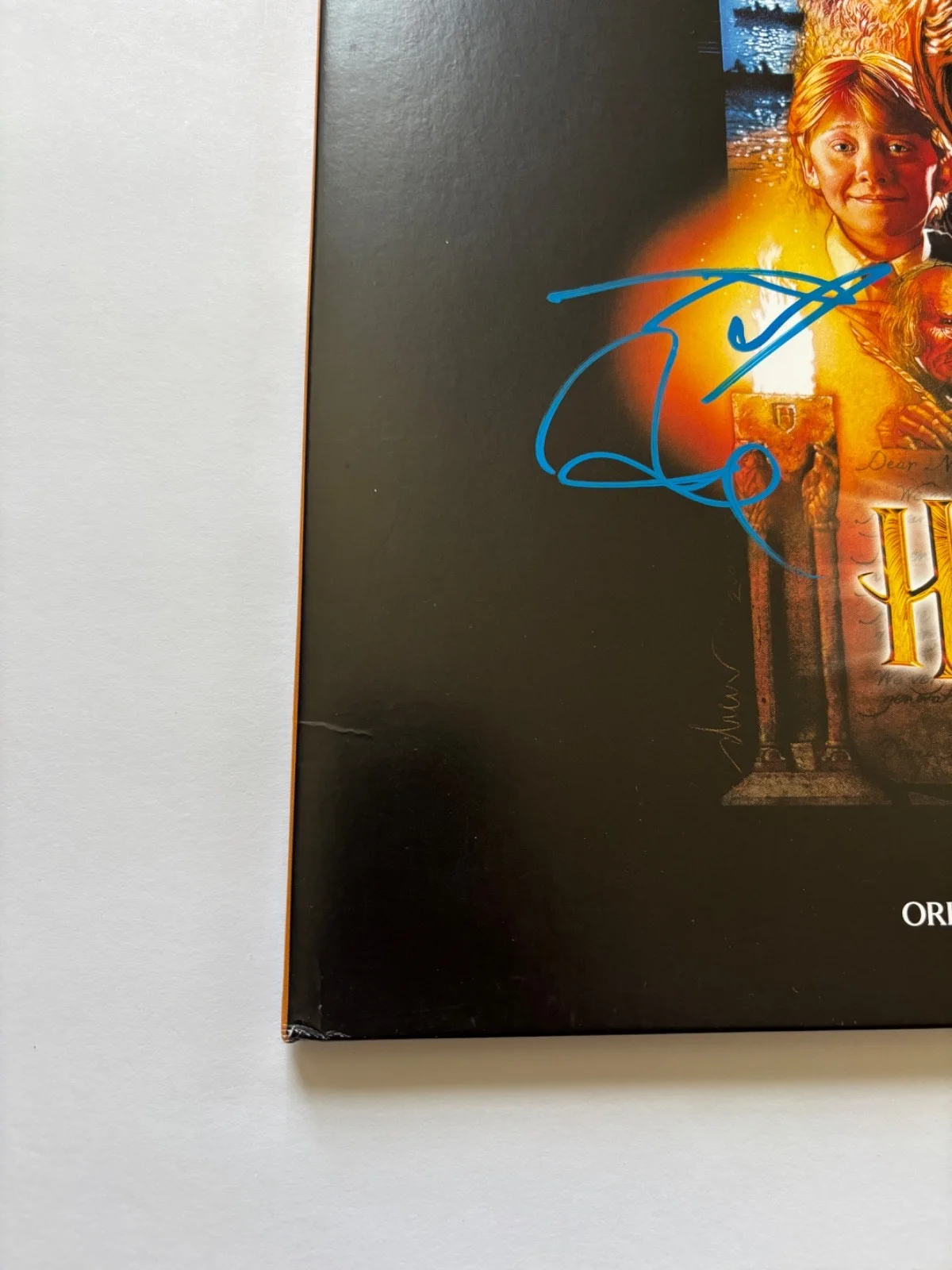 DANIEL RADCLIFFE SIGNED HARRY POTTER PHILOSOPHERS STONE SOUNDTRACK VINYL BAS, изображение 3
