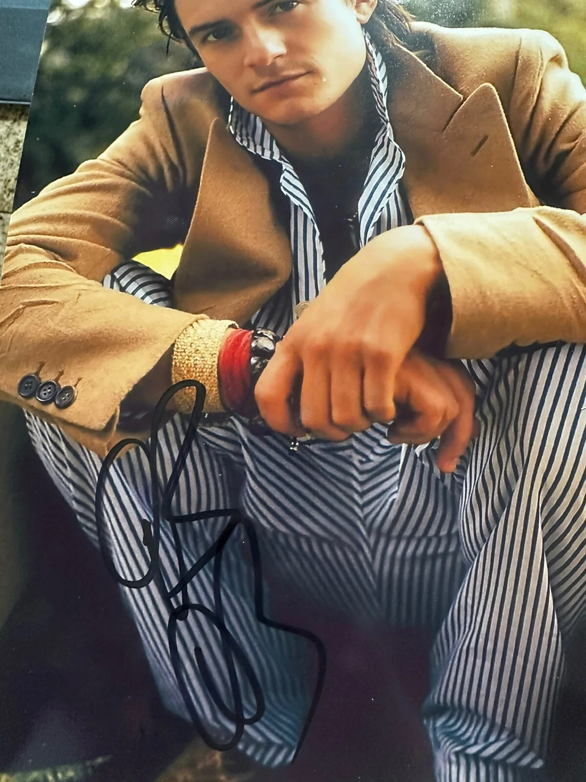 Orlando Bloom — Orlando Bloom Signed 8x10 photo In Person. Proof, изображение 2