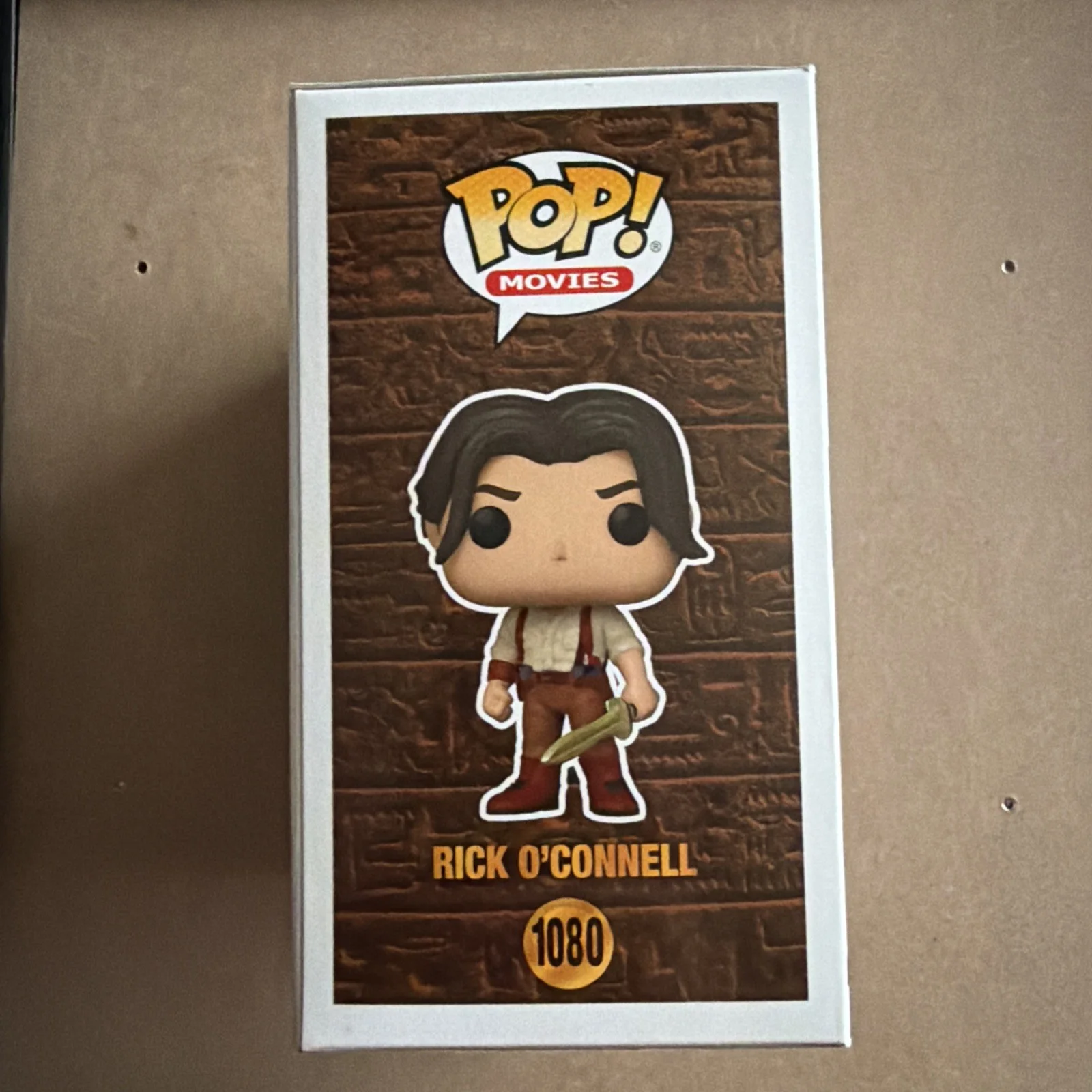 Brendan Fraser — Brendan Fraser Signed Funko Pop 1080 The Mummy Rick O'Connell Autograph JSA COA, image 4