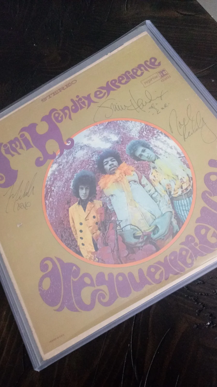 SIGNED Jimi Hendrix NOEL REDDING Mitch Mitchell RARE Album AUTOGRAPHED BY ALL 3!, изображение 2