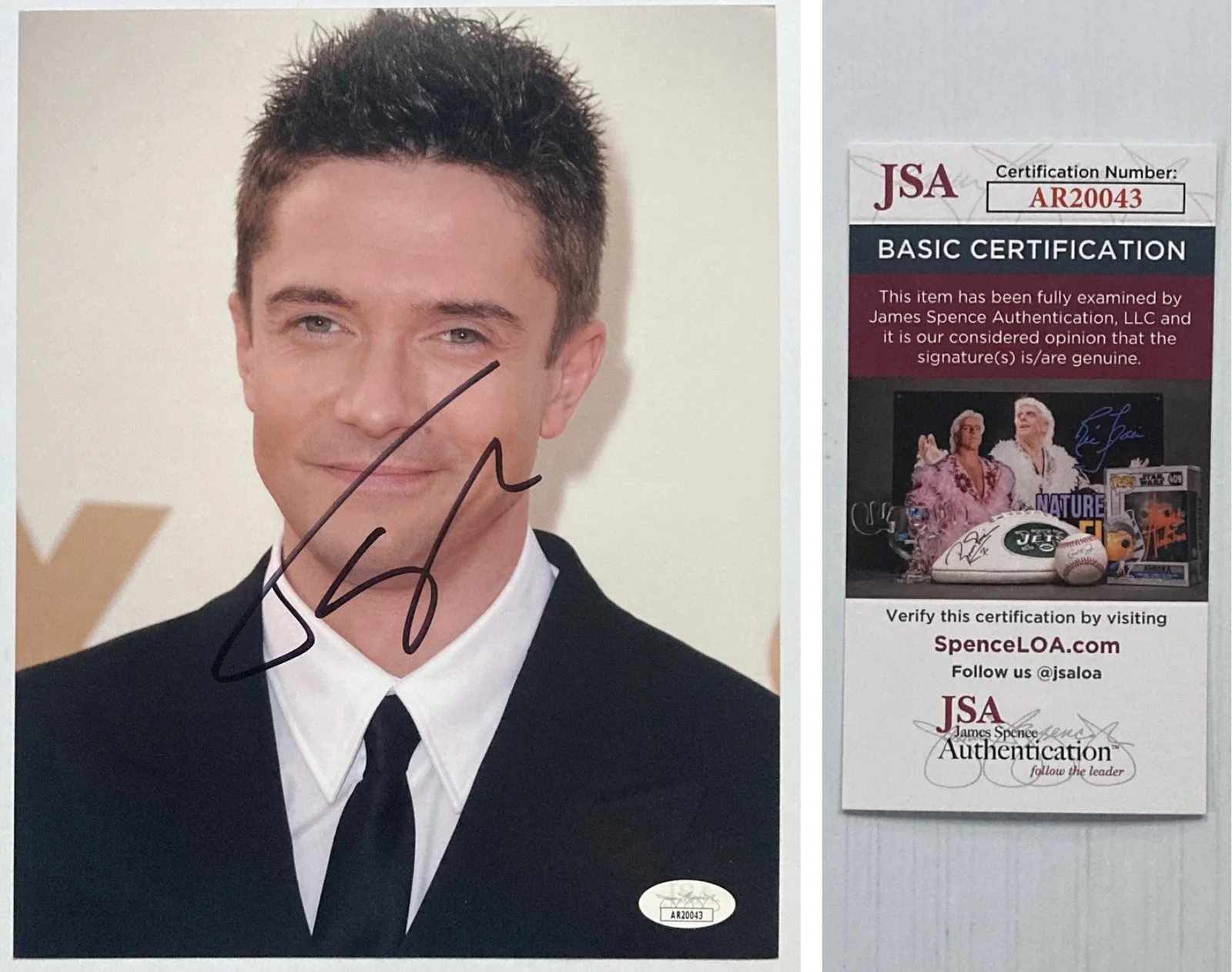 Topher Grace — That ‘70s Show Topher Grace Signed Autograph 8x10 Photo - JSA Cert - FREE S&H!