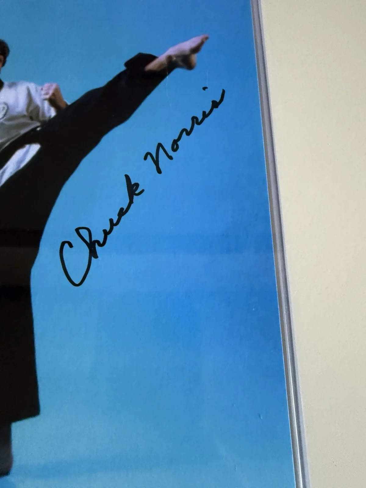 Chuck Norris Signed 8 X 10 Photo JSA Certified, image 2
