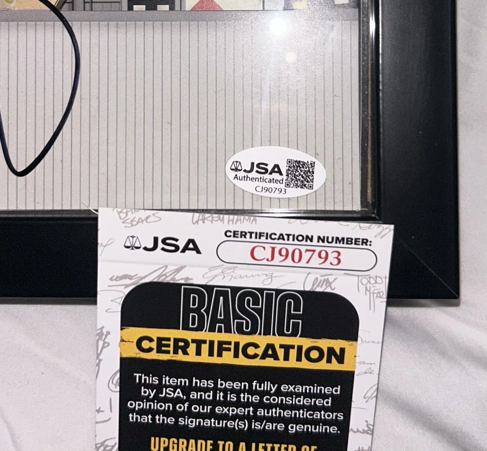 Jerry Seinfeld — Jerry Seinfeld Signed Set Replica Diorama Shadowbox Autographed JSA COA, image 3