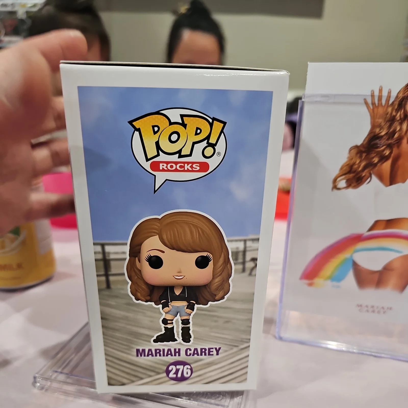 Funko Pop! Mariah Carey #276 Signed Autographed BECKETT INSERT & HARDSTACK, image 5
