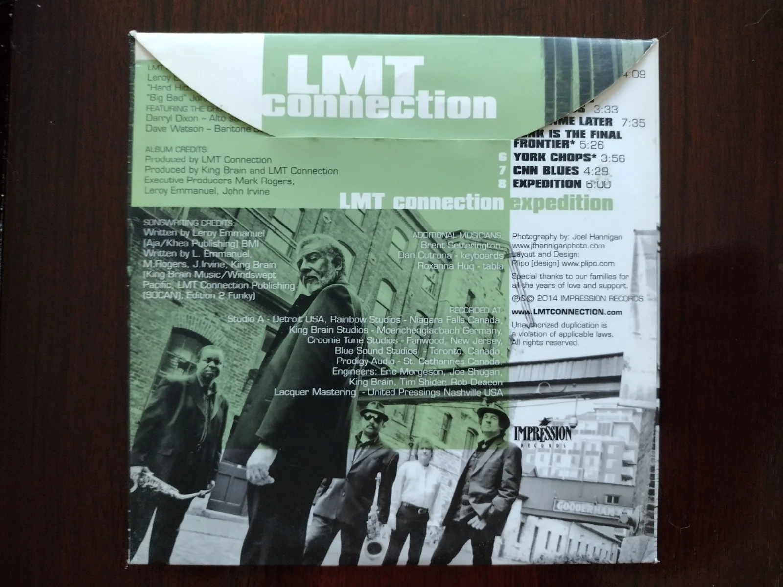 LMT connection- Expedition (RARE) Signed CD, image 2