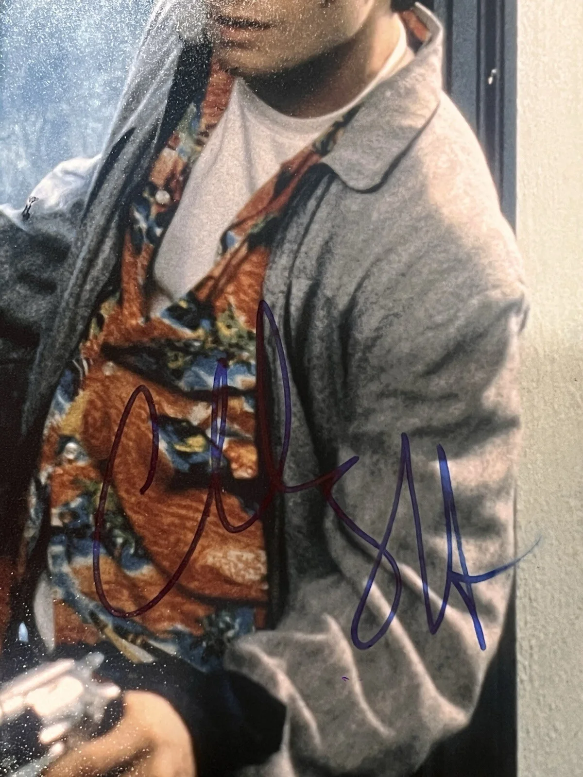 Christian Slater — CHRISTIAN SLATER SIGNED TRUE ROMANCE 8x10 PHOTO BAS BN92298, изображение 2