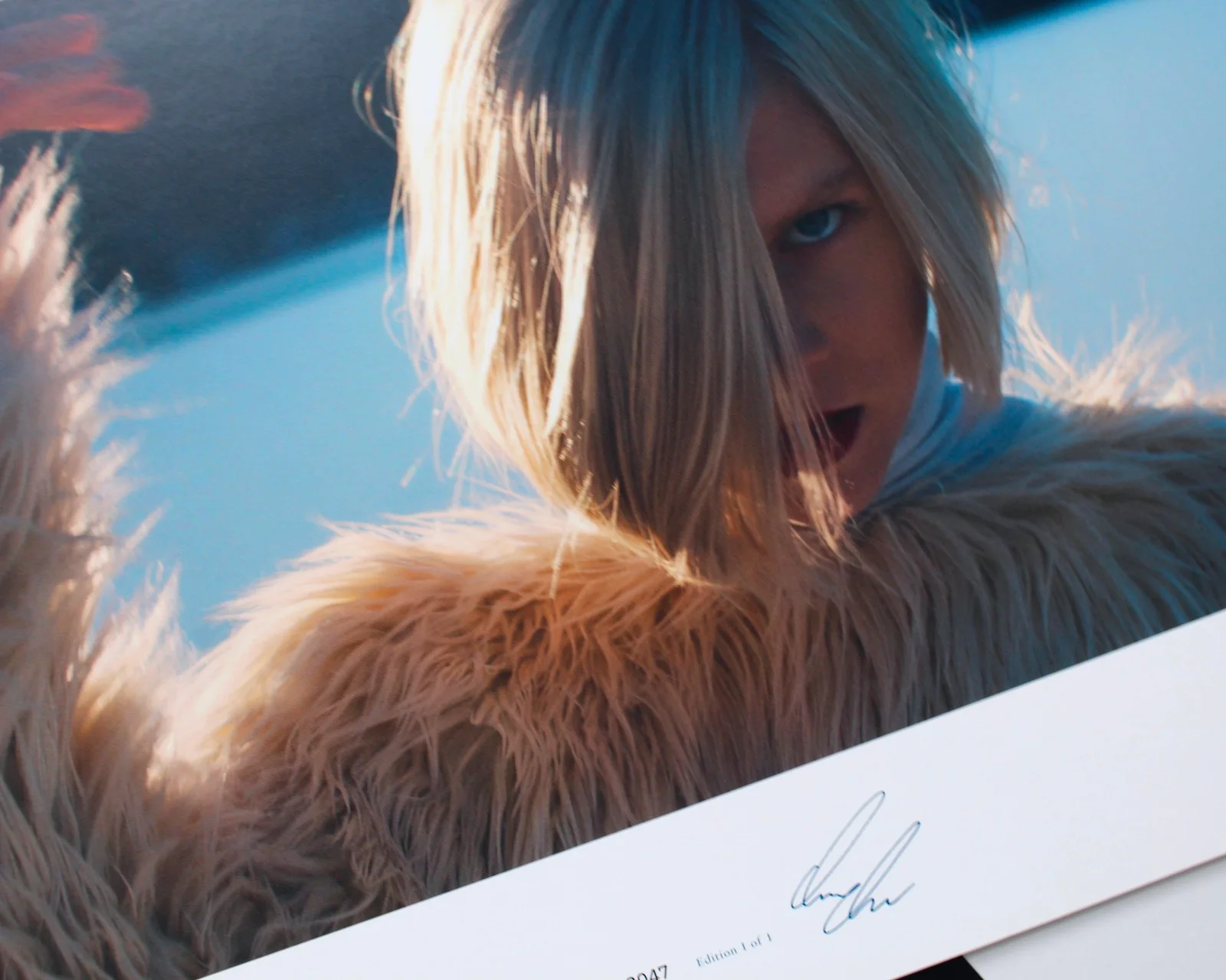 AURORA ORIGINAL SIGNED PHOTOGRAPH SWEDEN FILM STILL FROM RUNAWAY VINYL LP VIDEO, изображение 5