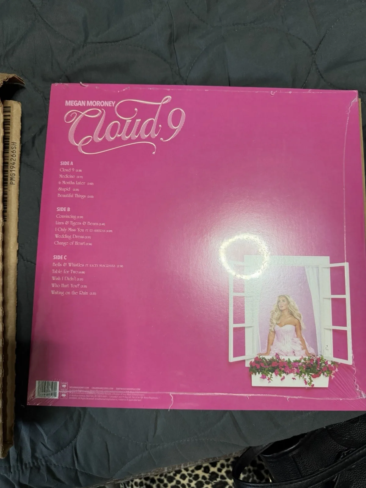 Megan Moroney Cloud 9 Signed Original Vinyl Record, image 2
