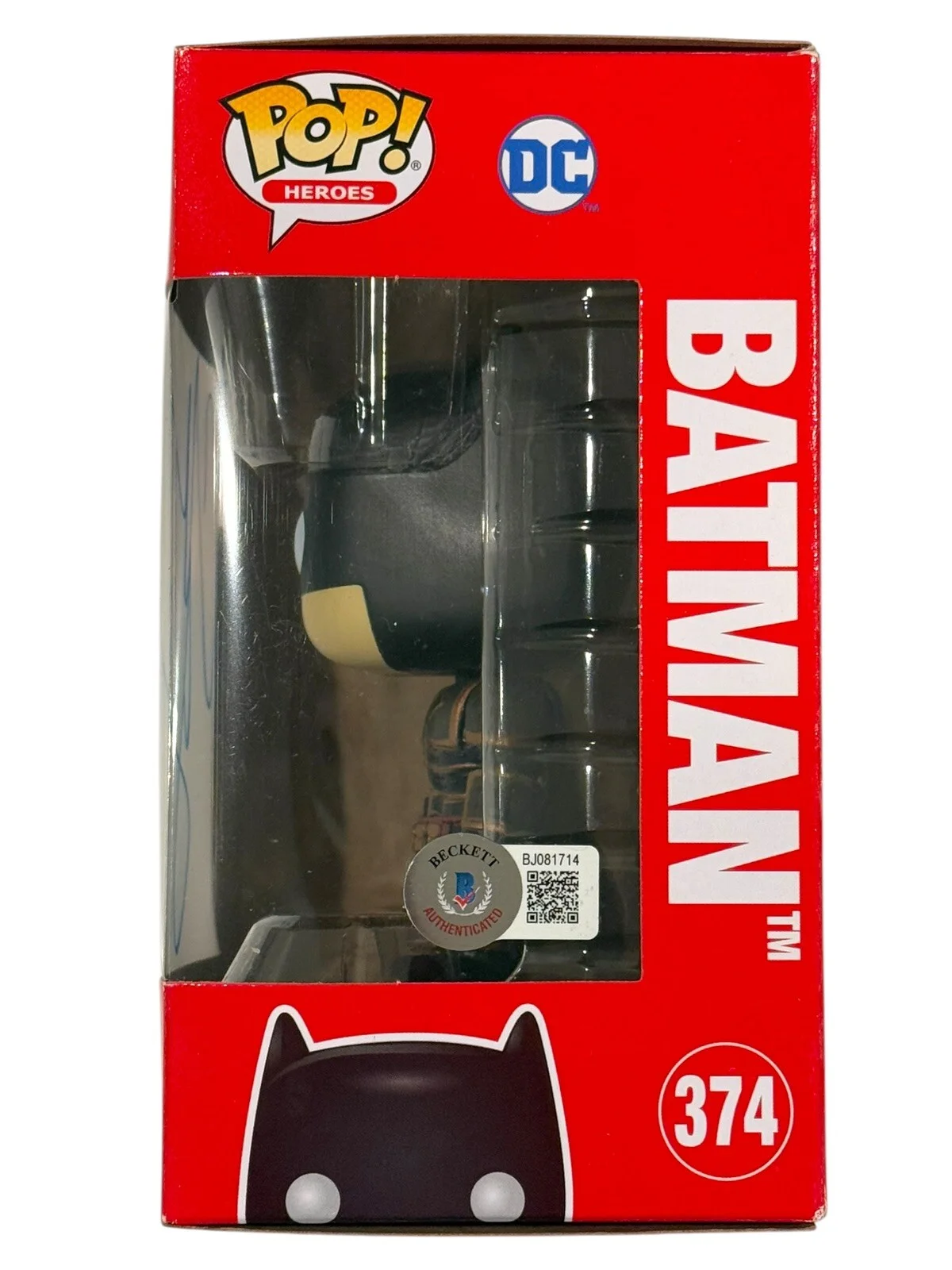 Christian Bale — CHRISTIAN BALE SIGNED DC BATMAN FUNKO BECKETT BJ081714, изображение 4