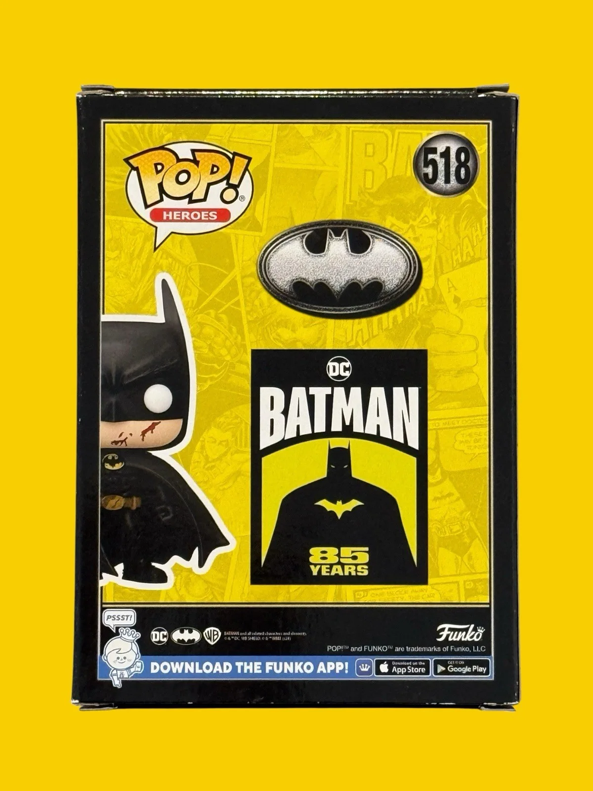Christian Bale — CHRISTIAN BALE SIGNED BATMAN FUNKO POP AUTOGRAPH BECKETT BQ95576, изображение 4